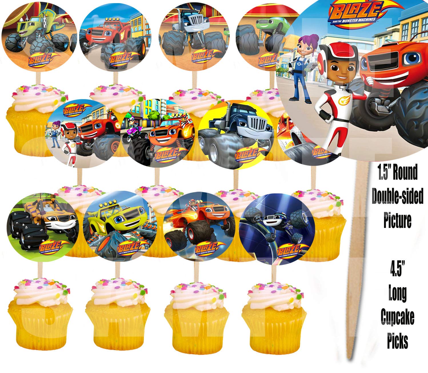 Amazon.co.jp: Party Over Here Blaze Monster Machines モンスター